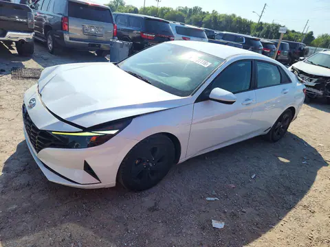 5NPLS4AG0MH006268 — 2021 Hyundai Elantra, Задняя часть (Rear End), фото до ремонта