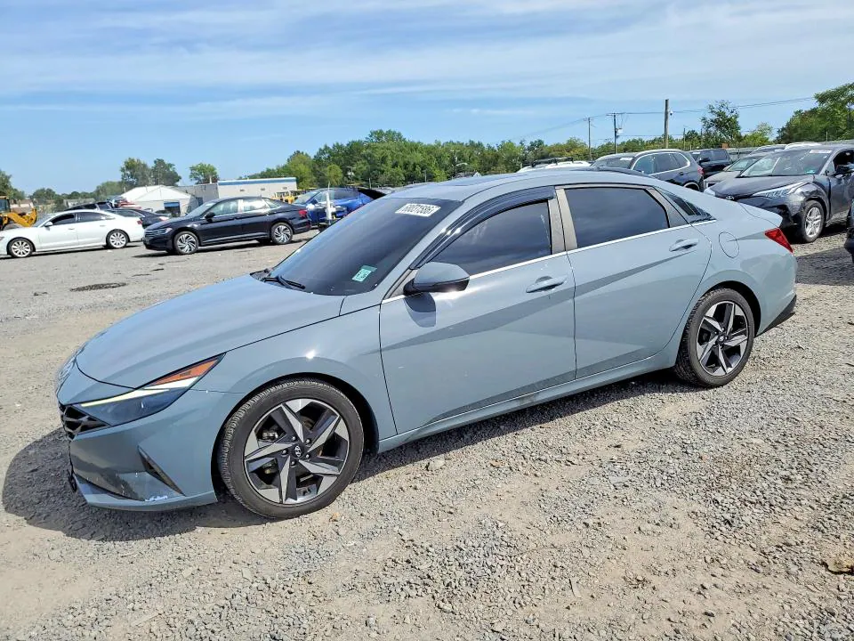 2021 HYUNDAI ELANTRA VIN KMHLN4AG7MU155656 фото 1