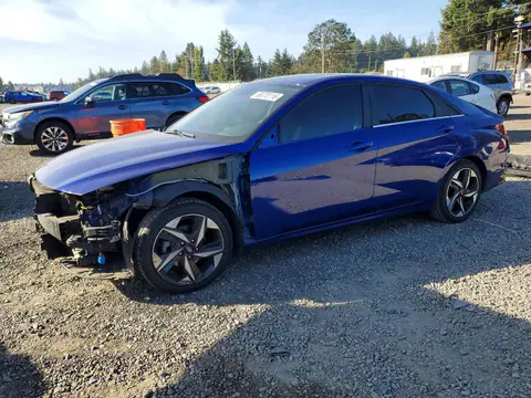5NPLN4AG4MH025350 — 2021 Hyundai Elantra, Передняя часть (Front End), фото до ремонта
