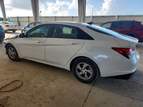 5NPLL4AGXMH015198 — 2021 Hyundai Elantra, фото 2 с аукциона Copart, Задняя часть
