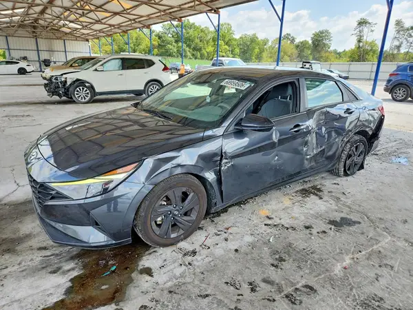 5NPLM4AG9MH022897 — 2021 Hyundai Elantra, Боковая часть (Side), фото до ремонта