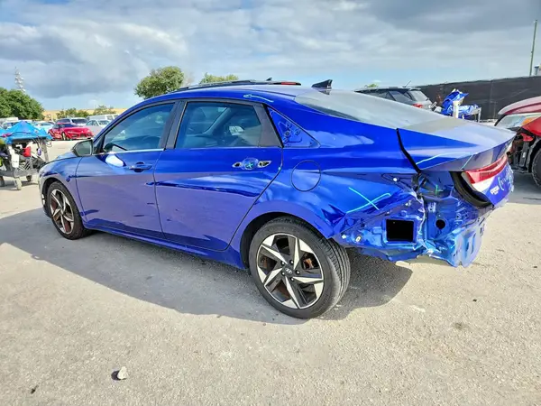 2021 HYUNDAI ELANTRA VIN KMHLP4AG6MU072553 фото 2