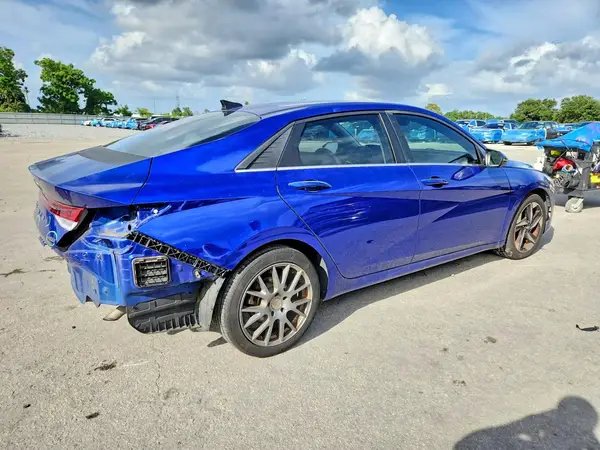 2021 HYUNDAI ELANTRA VIN KMHLP4AG6MU072553 фото 3
