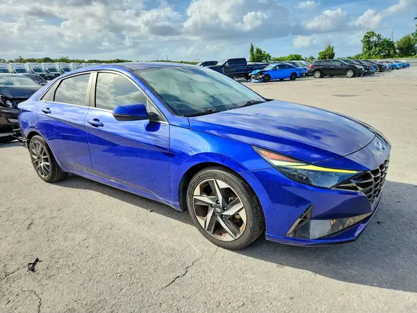 2021 HYUNDAI ELANTRA VIN KMHLP4AG6MU072553 фото 4
