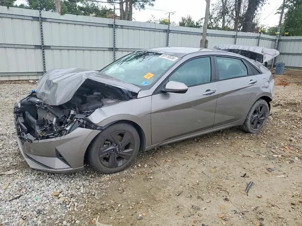 KMHLM4AG1MU127502 — 2021 Hyundai Elantra, Передняя часть (Front End), фото до ремонта