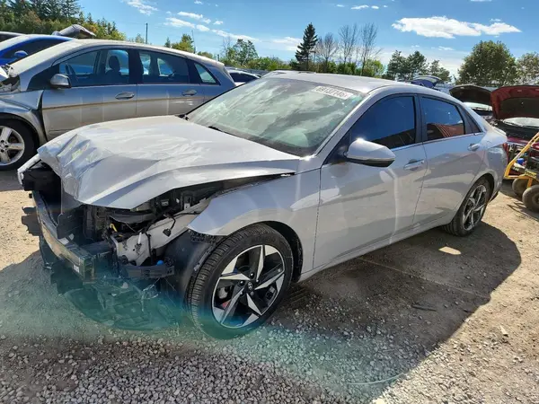 KMHLN4AG8MU110080 — 2021 Hyundai Elantra, Передняя часть (Front End), фото до ремонта