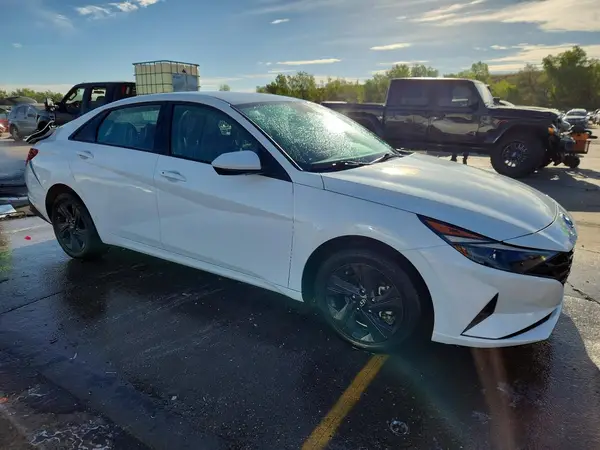 5NPLS4AG0MH020669 — 2021 Hyundai Elantra, фото 4 с аукциона Copart, Задняя часть