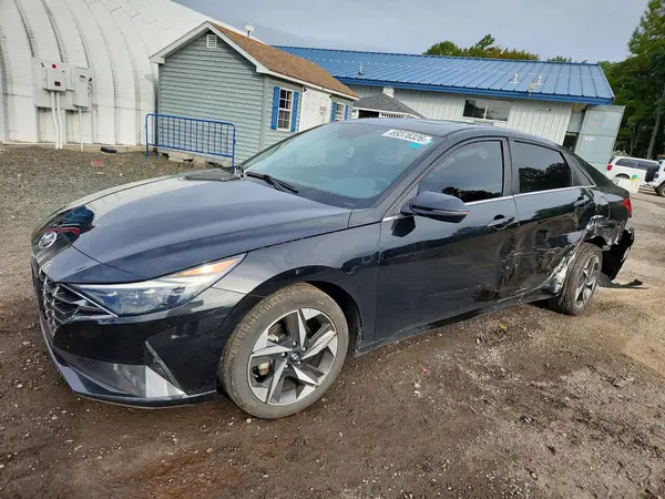 5NPLP4AG1MH028748 — 2021 Hyundai Elantra, Задняя часть (Rear End), фото до ремонта