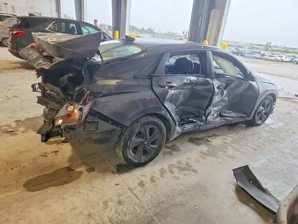 5NPLM4AG2MH009344 — 2021 Hyundai Elantra, фото 3 с аукциона Copart, Задняя часть