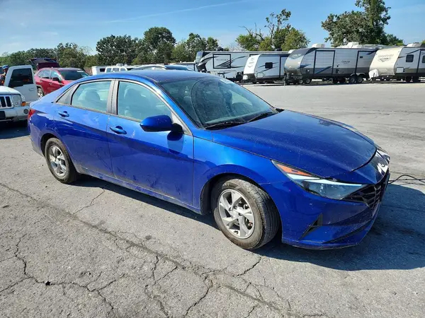 5NPLL4AG0MH014688 — 2021 Hyundai Elantra, фото 4 с аукциона Copart, Передняя часть