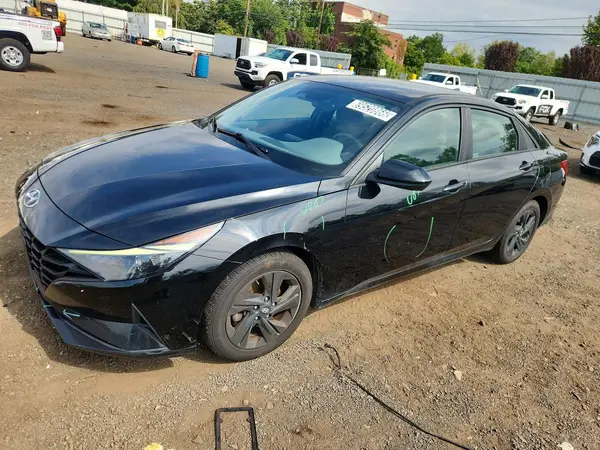 KMHLM4AG1MU139942 — 2021 Hyundai Elantra, Боковая часть (Side), фото до ремонта
