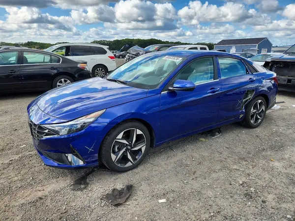 5NPLP4AG9MH004956 Hyundai Elantra 2021 — повреждение Передняя часть, фото до ремонта