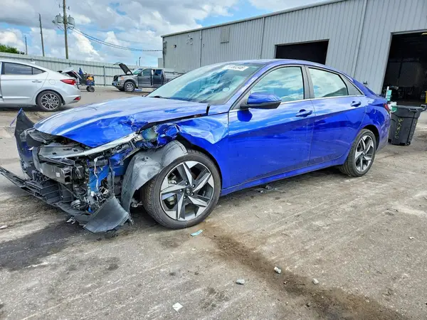KMHLN4AJ1MU006249 — 2021 Hyundai Elantra, Передняя часть (Front End), фото до ремонта