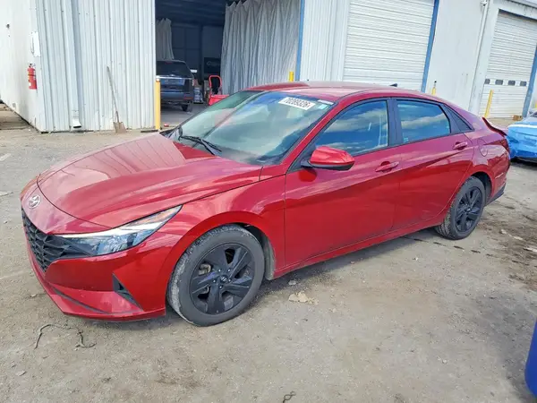 KMHLM4AG6MU141783 — 2021 Hyundai Elantra, Задняя часть (Rear End), фото до ремонта