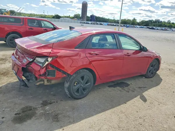 KMHLM4AG6MU141783 — 2021 Hyundai Elantra, фото 3 с аукциона Copart, Задняя часть