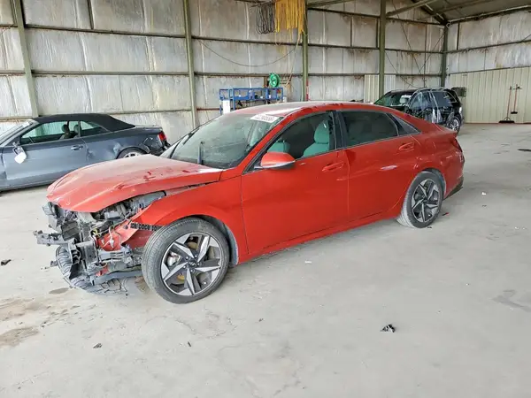 KMHLP4AG2MU146308 — 2021 Hyundai Elantra, Передняя часть (Front End), фото до ремонта