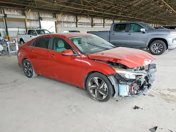 KMHLP4AG2MU146308 — 2021 Hyundai Elantra, фото 4 с аукциона Copart, Передняя часть