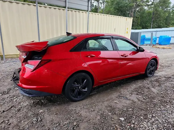 5NPLS4AG2MH030409 — 2021 Hyundai Elantra, фото 3 с аукциона Copart, Задняя часть