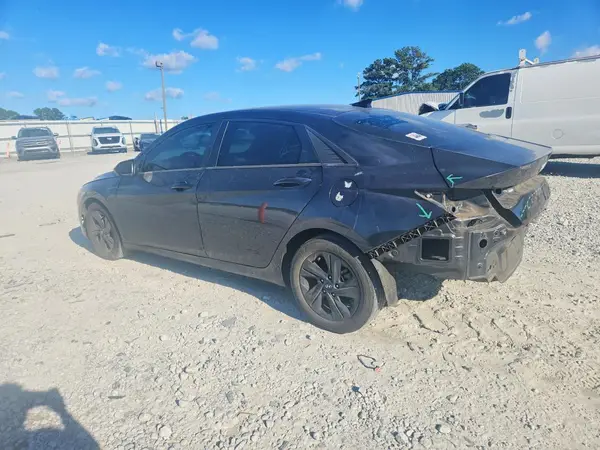 5NPLM4AG3MH030218 — 2021 Hyundai Elantra, фото 2 с аукциона Copart, Задняя часть