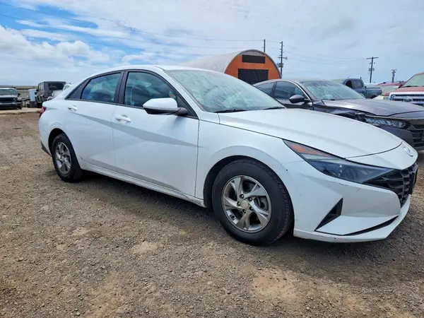 5NPLL4AG2MH037454 — 2021 Hyundai Elantra, фото 4 с аукциона Copart, Передняя часть