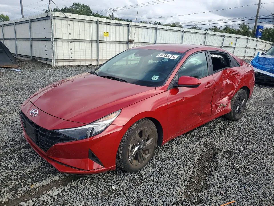 2021 HYUNDAI ELANTRA VIN KMHLS4AG9MU105186 фото 1