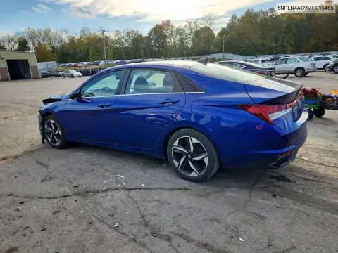 5NPLN4AG9MH016465 — 2021 Hyundai Elantra, фото 2 с аукциона Copart, Передняя часть