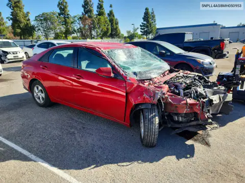 2021 Hyundai Elantra Se VIN 5NPLL4AG8MH050953 фото 4