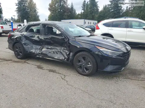 5NPLM4AG5MH051135 — 2021 Hyundai Elantra, фото 4 с аукциона Copart, Боковая часть