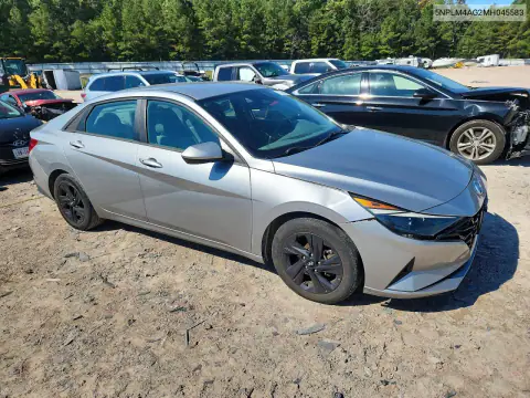 5NPLM4AG2MH045583 — 2021 Hyundai Elantra, фото 4 с аукциона Copart, Боковая часть