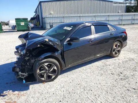 5NPLN4AG1MH005444 — 2021 Hyundai Elantra, Передняя часть, фото до ремонта