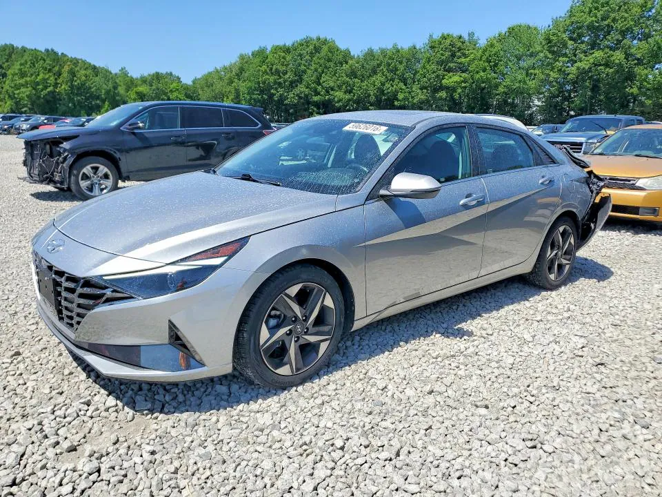 2022 HYUNDAI ELANTRA VIN 5NPLN4AG3NH068949 фото 1