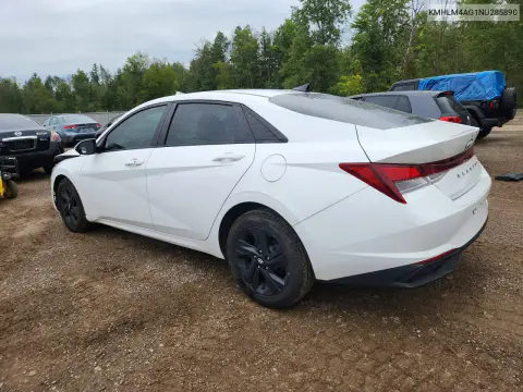 2022 Hyundai Elantra Sel VIN KMHLM4AG1NU285890 фото 2