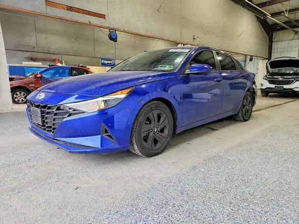5NPLM4AG7NH080279 — 2022 Hyundai Elantra, Задняя часть (Rear End), фото до ремонта