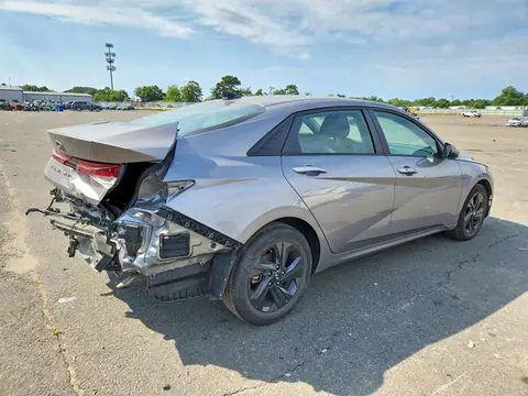 2022 HYUNDAI ELANTRA VIN KMHLM4AGXNU316120 фото 3