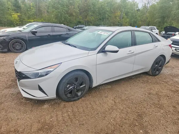 KMHLM4AG9NU276838 — 2022 Hyundai Elantra, Град (Hail), фото до ремонта