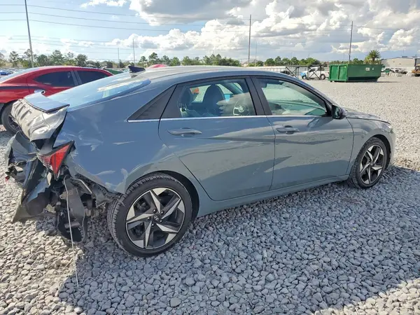 KMHLN4AJXNU032334 — 2022 Hyundai Elantra, фото 3 с аукциона Copart, Задняя часть