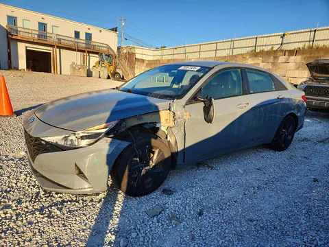 KMHLM4AG1NU283864 — 2022 Hyundai Elantra, Передняя часть (Front End), фото до ремонта