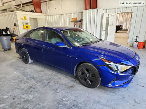 2022 Hyundai Elantra Sel VIN 5NPLS4AG1NH056338 фото 4