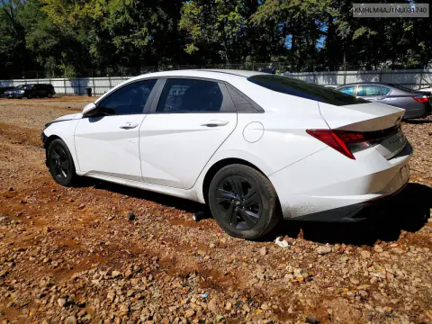 2022 Hyundai Elantra Blue VIN KMHLM4AJ1NU031740 фото 2