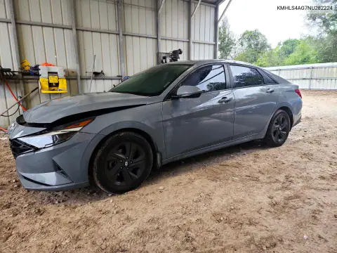 2022 Hyundai Elantra Sel VIN KMHLS4AG7NU282224 фото 1