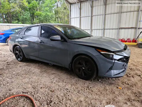 2022 Hyundai Elantra Sel VIN KMHLS4AG7NU282224 фото 4