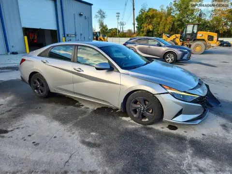 5NPLM4AG6NH083626 — 2022 Hyundai Elantra, фото 4 с аукциона Copart, Передняя часть
