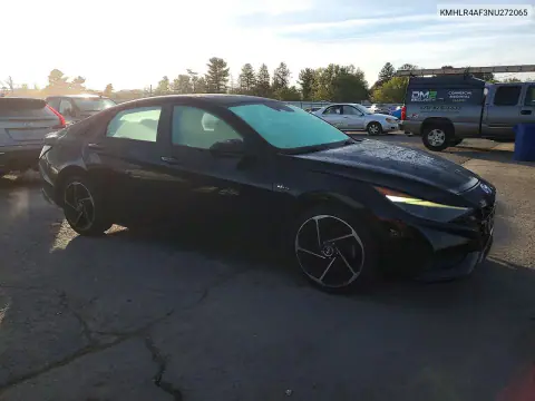 2022 Hyundai Elantra N Line VIN KMHLR4AF3NU272065 фото 4