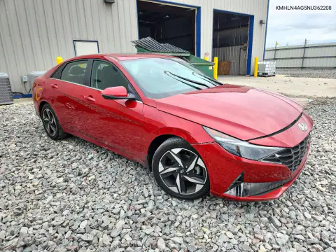 KMHLN4AG5NU362208 — 2022 Hyundai Elantra, фото 4 с аукциона Copart, Боковая часть