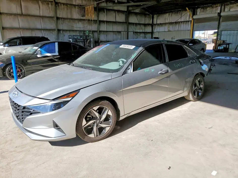 5NPLS4AG0PH107511 Hyundai Elantra 2023 — повреждение Задняя часть, фото до ремонта