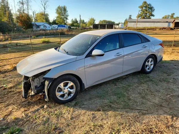 KMHLM4AG5PU422574 — 2023 Hyundai Elantra, Передняя часть (Front End), фото до ремонта