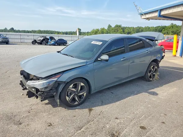 KMHLS4AG3PU440125 Hyundai Elantra 2023 — повреждение Повреждения со всех сторон, фото до ремонта