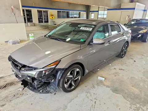 KMHLN4AJ4PU081015 — 2023 Hyundai Elantra, Передняя часть (Front End), фото до ремонта