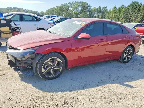 KMHLS4AGXPU440221 — 2023 Hyundai Elantra, Передняя часть (Front End), фото до ремонта