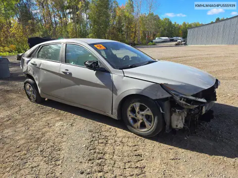 KMHLM4AG4PU555939 — 2023 Hyundai Elantra, фото 4 с аукциона Copart, Повреждения со всех сторон